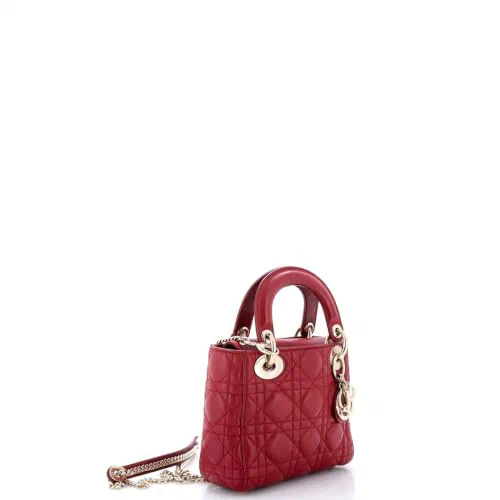 Dior, Pre-Loved Lady Dior Chain Bag Mini — view 3