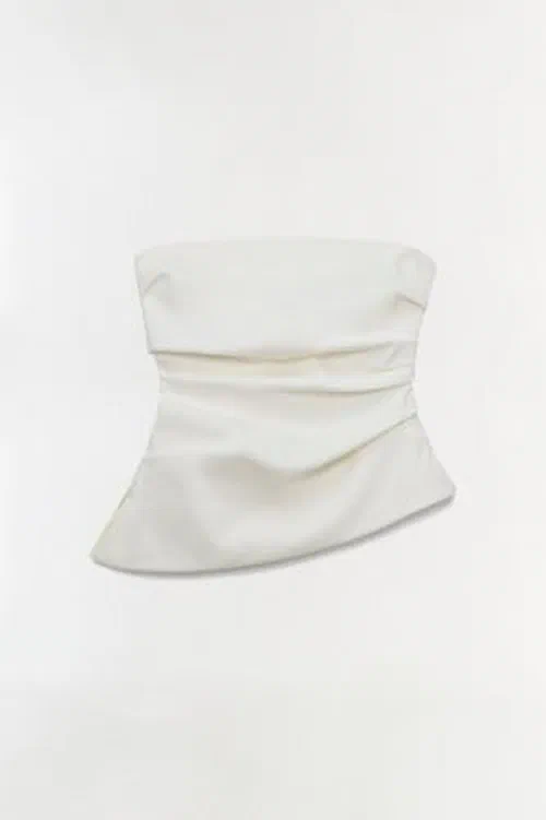 Emerson Ruched Bustier Top