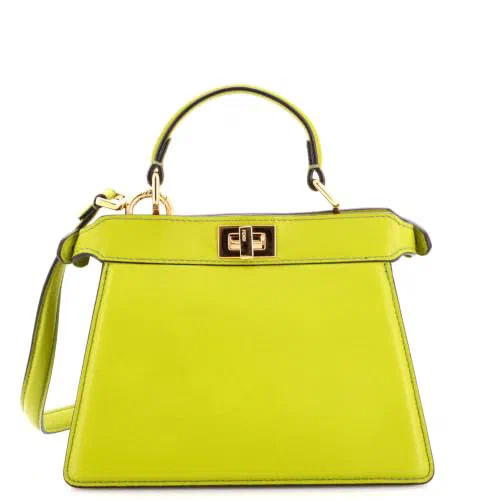 Fendi, Pre-Loved Peekaboo ISeeU Bag Leather Petite
