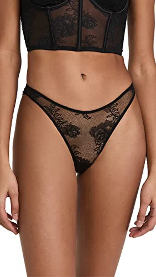 Fleur du Mal Women's Bouquet Lace Cheeky Panties