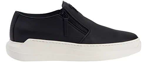 Giuseppe Zanotti, Conley Printed Leather Zip Slip Ons