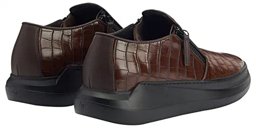Giuseppe Zanotti, Conley Zip Slip-Ons Fabric — view 3