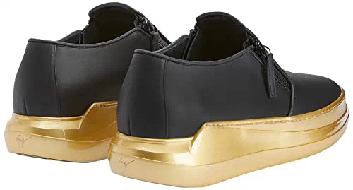 Giuseppe Zanotti, Conley Zip Slip-Ons Leather — view 3