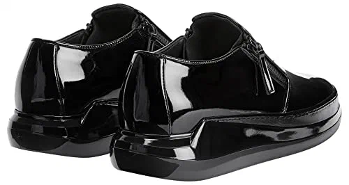 Giuseppe Zanotti, Conley Zip Slip-Ons Leather — view 3