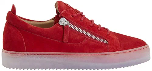 Giuseppe Zanotti, Frankie Low Top Velour Sneakers