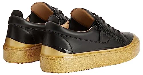 Giuseppe Zanotti, Frankie Match Leather Low Top Sneakers — view 3