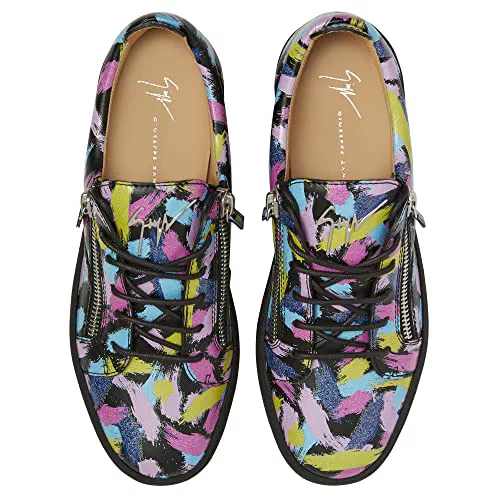 Giuseppe Zanotti, Frankie Multicoloured Low-Top Sneakers — view 3