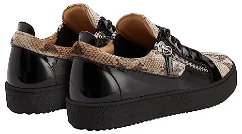 Giuseppe Zanotti, Frankie Velvet Low Top Sneakers — view 3