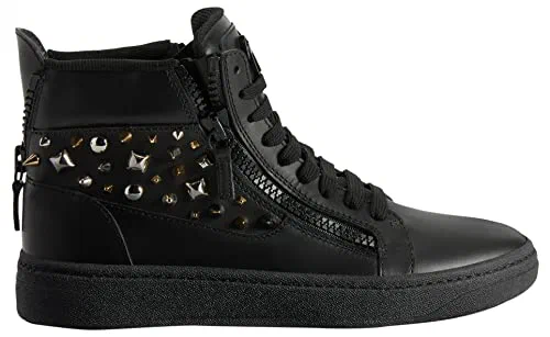 Giuseppe Zanotti, Gz94 Mid-Top Sneakers Leather