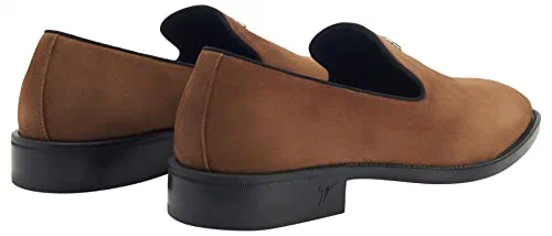 Giuseppe Zanotti, Imrham Suede Loafers — view 3