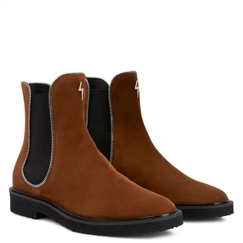 Giuseppe Zanotti, Jaky, Brown, Velour — view 3