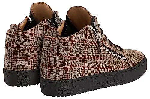 Giuseppe Zanotti, Kriss Fabric Mid Top Sneakers — view 3
