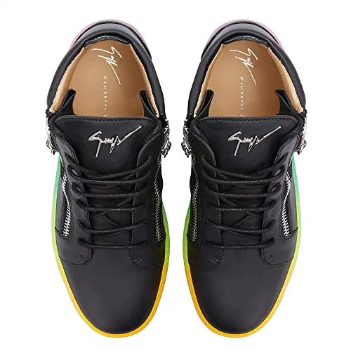 Giuseppe Zanotti, Kriss Multicoloured Mid-Top Men's Sneakers — view 3