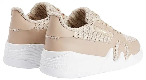 Giuseppe Zanotti, Talon Fabric Low Top Sneakers — view 3