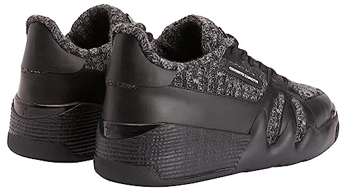 Giuseppe Zanotti, Talon Fabric Low Top Sneakers — view 3