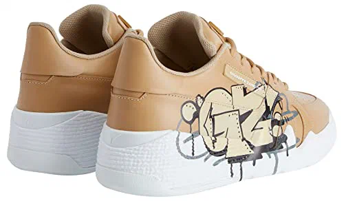 Giuseppe Zanotti, Talon Low-Top Sneakers Leather — view 3