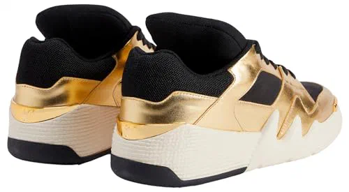 Giuseppe Zanotti,Talon,Black/Gold — view 3