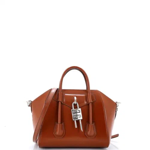 Givenchy, Pre-Loved Antigona Lock Bag Leather Mini