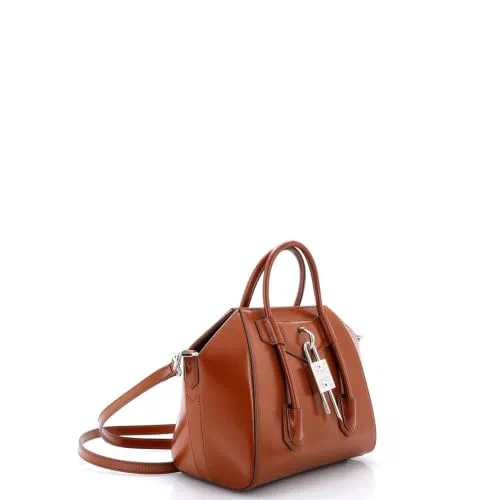Givenchy, Pre-Loved Antigona Lock Bag Leather Mini — view 3