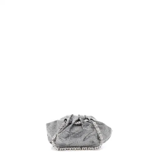 Givenchy, Pre-Loved Kenny Shoulder Bag Crystal Embellished Satin Mini — view 3