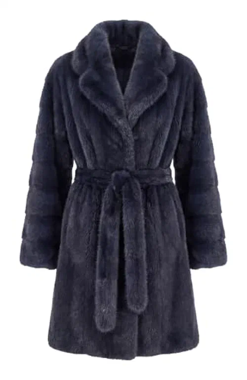 GORSKI, Mink Jacket with Belt, XS