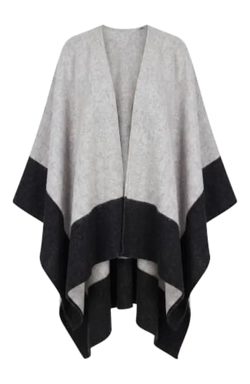 GORSKI, Wool Knit Shawl, OS