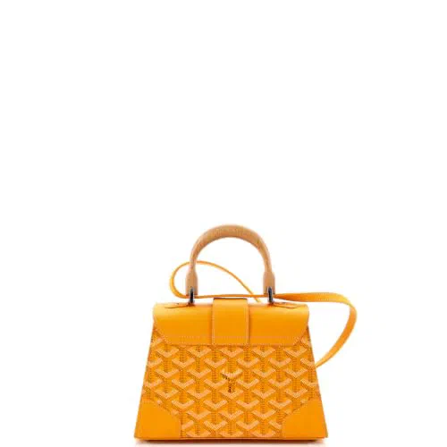 Goyard, Pre-Loved Structured Saigon Top Handle Bag Mini — view 3