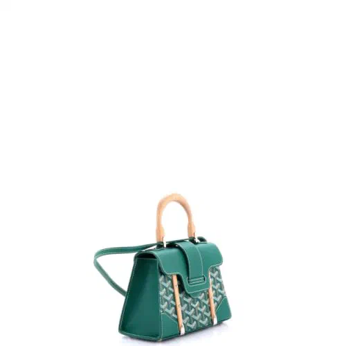 Goyard, Pre-Loved Structured Saigon Top Handle Bag Mini — view 3