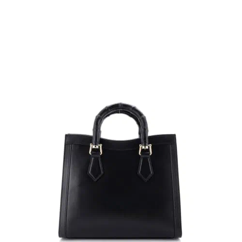 Gucci, Pre-Loved Diana NM Bamboo Handle Tote Small — view 3