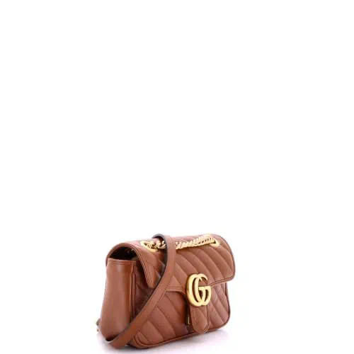 Gucci, Pre-Loved GG Marmont Flap Bag Mini — view 3