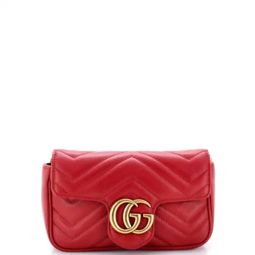 Gucci, Pre-Loved GG Marmont Flap Bag Super Mini