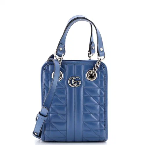Gucci, Pre-Loved GG Marmont Handle Crossbody Bag Mini