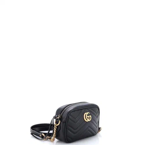 Gucci, Pre-Loved GG Marmont Shoulder Bag Mini — view 3