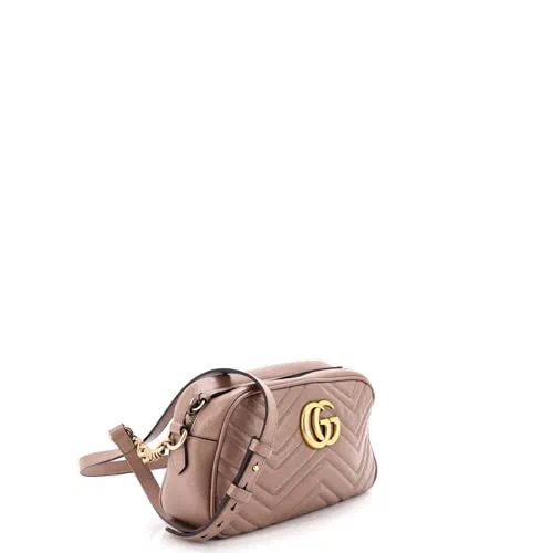 Gucci, Pre-Loved GG Marmont Shoulder Bag Small — view 3
