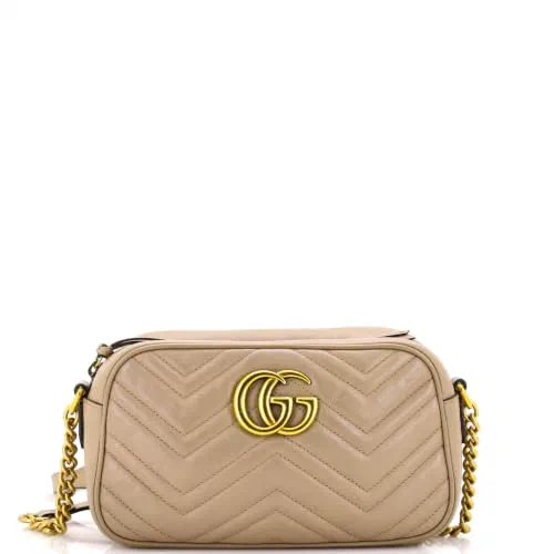 Gucci, Pre-Loved GG Marmont Shoulder Bag Small