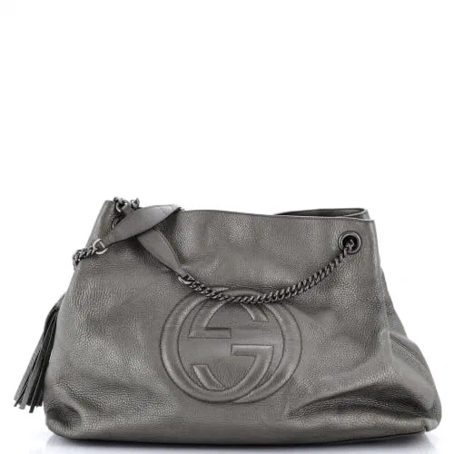 Gucci, Pre-Loved Soho Chain Strap Shoulder Bag Large