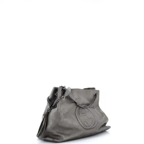 Gucci, Pre-Loved Soho Chain Strap Shoulder Bag Large — view 3