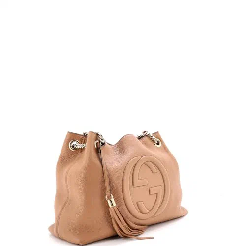 Gucci, Pre-Loved Soho Chain Strap Shoulder Bag Leather Medium — view 3