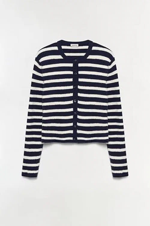 Harland Knit Crewneck Cardigan