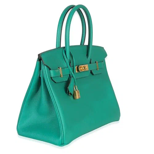 Hermès, Pre-Loved Birkin 30 Green Medium — view 3