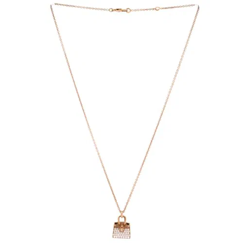 Hermès, Pre-Loved Birkin Amulette NM Pendant Necklace — view 3