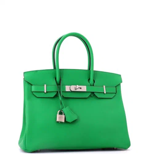 Hermès, Pre-Loved Birkin Handbag 30, Bamboo — view 3
