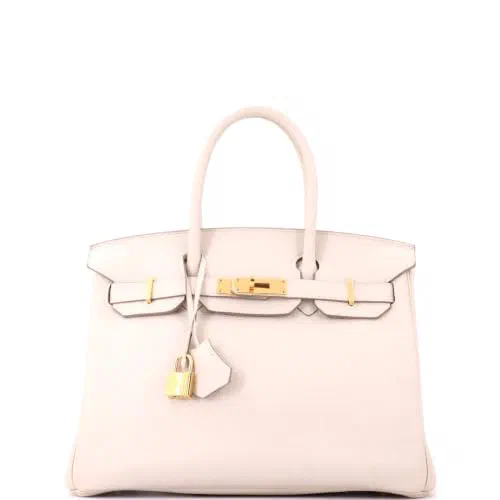 Hermès, Pre-Loved Birkin Handbag 30, Craie
