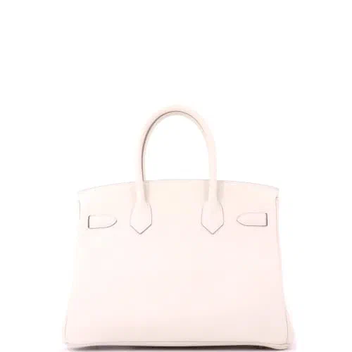 Hermès, Pre-Loved Birkin Handbag 30, Craie — view 3