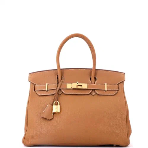 Hermès, Pre-Loved Birkin Handbag 30, Gold