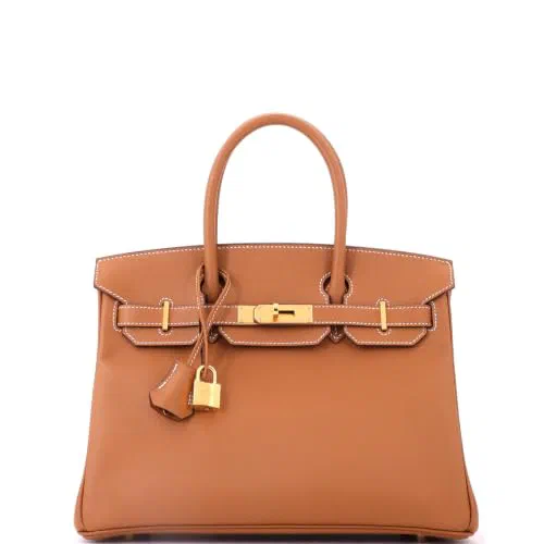 Hermès, Pre-Loved Birkin Handbag 30, Gold