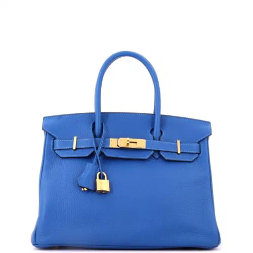 Hermès, Pre-Loved Birkin Handbag 30, Mykonos