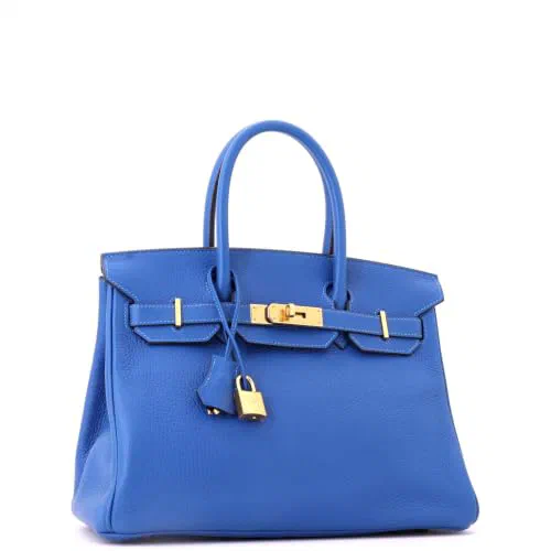 Hermès, Pre-Loved Birkin Handbag 30, Mykonos — view 3