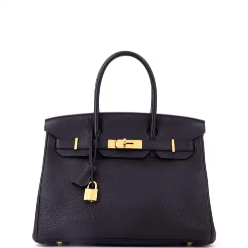 Hermès, Pre-Loved Birkin Handbag 30, Noir