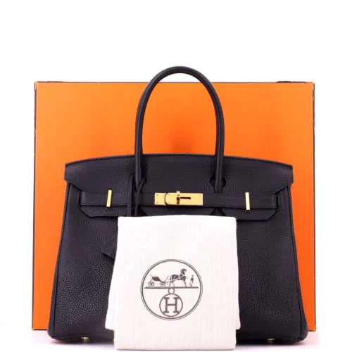 Hermès, Pre-Loved Birkin Handbag 30, Noir — view 3